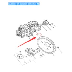 BUY Hydraulic Main Pump 2437U400F2 for Kobelco SK120LC SK120 MD140C Excavator for sale