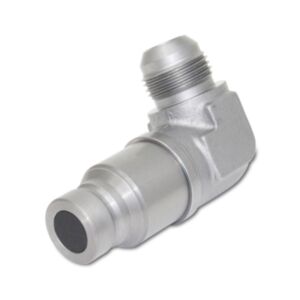 BUY Hydraulic Male Flat Face Coupler with 90 Degree 3/4" JIC port 7246795 for Bobcat Skid Steer Loader for sale