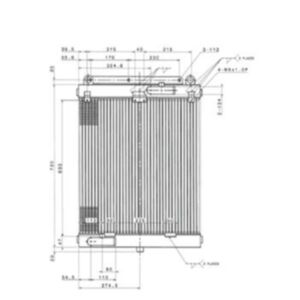 BUY Hydraulic Oil Cooler 11N1-40021 for Hyundai Excavator R70-7 R80-7 for sale