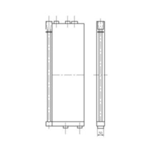 BUY Hydraulic Oil Cooler for Hyundai Excavator R55-7 New Type for sale