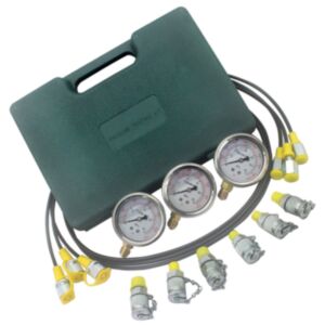 BUY Common Hydraulic Pressure Testing Kit Excavator Hydraulic Pressure Gauge Kit Diagnostic Tool for sale