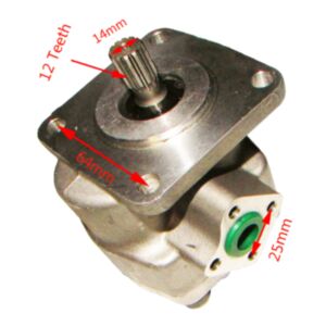 Buy Hydraulic Pump 3702112M91 for Massey Ferguson Tractor 1125 1140 1145 1230 1233 1235