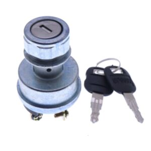Ignition Starter Switch 163-2660 with 2 Keys for Caterpillar CAT Engine 3054 Backhoe Loader 416C 426C 428C 436C 438C