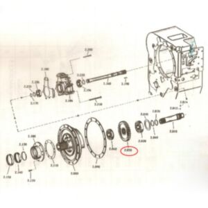 Buy Input Gear 4644302016 for ZF Transmission Gearbox 4WG180 4WG200 SDLG Wheel Loader LG958L