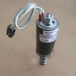 BUY For Kobelco Excavator&nbsp;SK200-2 KAWASAKI Hydraulic Pump Solenoid Valve YN35V0004F1 SKX5P-17-212A KDRDE5K-20/30C12A-111 for sale