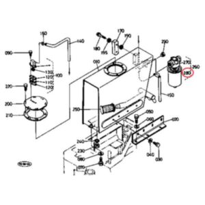 Lube Filter 68131-62130 for Kubota Excavator KH-110 KH-101 KH-51 KH-61 KH-91 Wheel Loader R400 R400B RW25 RW30