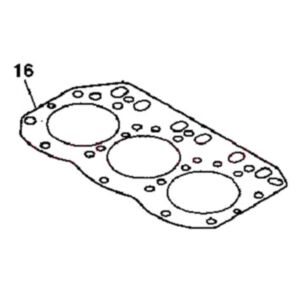 Cylinder Head Gasket M806811 for John Deere 27D 35D 35G 4475 4410 3320 2720 online