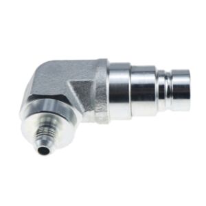 Male Flat Face Coupler with 3/8