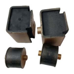Buy 1 Set Mounting Rubber Cushion Feet Bumper for Daewoo Doosan Excavator DH220-3