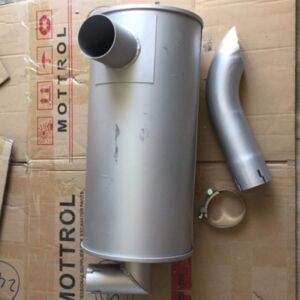 BUY Muffler 4649870 for Hitachi EX120-2 EX120-3 Excavator 4BG1 4BD1 Engine for sale