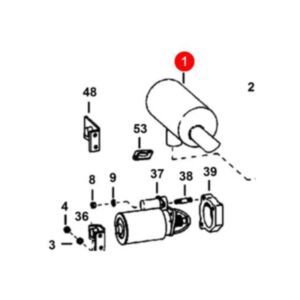 Buy Muffler Exhaust 6519594 for Bobcat Loader 600 610