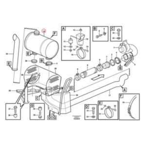 Buy Muffler Silencer 15015148 for Volvo Dump Truck A35D A35F A40D A40E A40F Scraper Hauler T450D