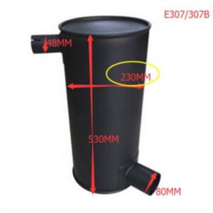BUY Muffler Silencer 162-6174 for Caterpillar CAT Excavator 307B E307 Engine 4M40 for sale