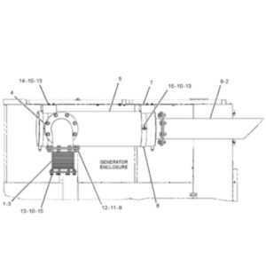 Buy Muffler Silencer 295-8200 for Caterpillar CAT Generator Set C27
