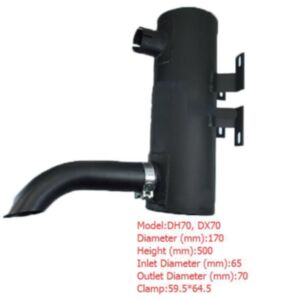 BUY Muffler Silencer for Doosan Excavator DH70 DX70 for sale