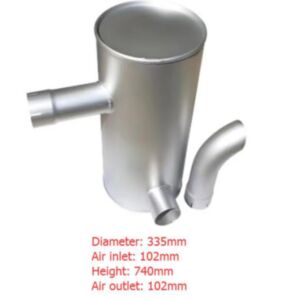 BUY Muffler Silencer for Hyundai Excavator R265-9T for sale