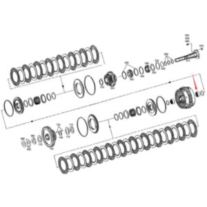 Buy Needle Sleeve 0635303205 for ZF Transmission Gearbox 4WG180 4WG200