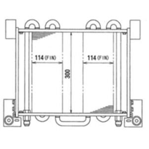 BUY Oil Cooler 104-Y16-3272 for Komatsu Bulldozers D20PL-7 D21A-7 D21S-7 for sale