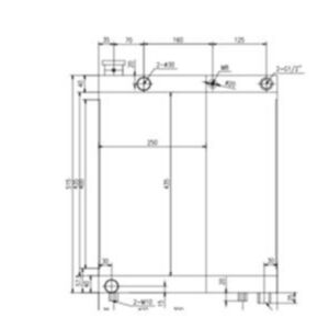 BUY Oil Cooler 17408138 for Volvo Excavator DD25 L220F for sale