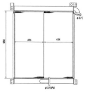 BUY Oil Cooler 207-03-51121 for Komatsu PC310LC-5 PC310-5 PC300LC-5 PC300-5 PC300 Excavator for sale