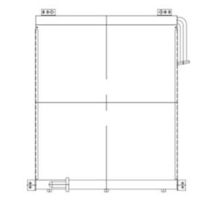 BUY Oil Cooler 21M-03-11121 for Komatsu PC600-6 PC650-6 Excavator for sale