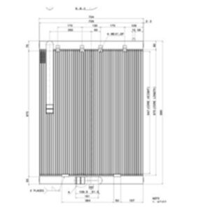 BUY Oil Cooler 2202-9061A-02 for Doosan Excavator S220LC-V S225LL S220LC-6 for sale