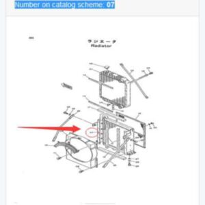 BUY Oil Cooler 4242633 for Hitachi Excavator EX120 for sale