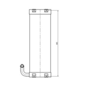BUY Oil Cooler 4682428 for John Deere 135D Excavator for sale