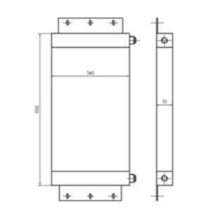 BUY Oil Cooler 562-61-24910 for Komatsu HD785-5 HD465-2 330M HD985-5 HD985-3 HD785-3 Dump Trucks for sale