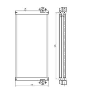 BUY Oil Cooler for Doosan Excavator DX260LC for sale