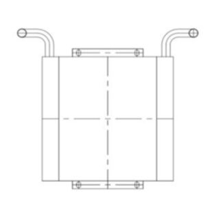BUY Oil Cooler PW53V00009P1 for Kobelco Excavator SK30SR-3 SK35SR-3 for sale