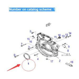 BUY Original Seal Kit 6736-21-4221 for Komatsu WA430-6 WA380-6 WA320-6 Engine SAA6D114E-3LL SAA6D114E-3C for sale