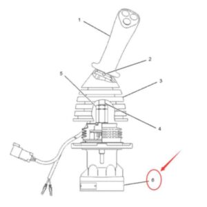 BUY Pilot Valve Joystick 206-3305 for Caterpillar CAT 311C 312C 312D 314C 315C 318C 319C 320C Excavator 3066 3126 3064 Engine for sale