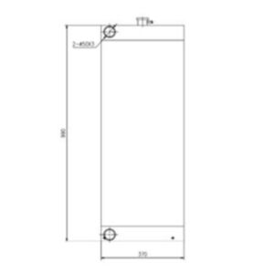 BUY Radiator 332/J5520 for JCB JS190-T3 for sale