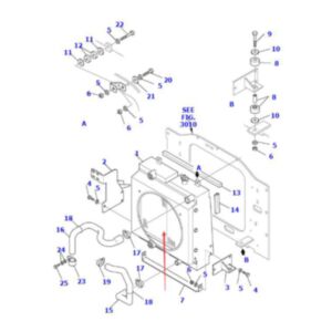 Buy Radiator 37C-03-11500 for Komatsu Loader SK1026-5 SK1020-5 CK35-1 CK30-1 SK1020-5N SK1026-5N