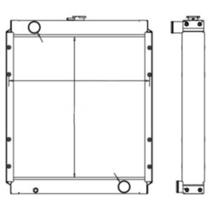 BUY Radiator Core Assy 1968031 for Caterpillar CAT E312C for sale