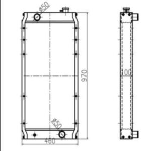 BUY Radiator Core Assy 2364430 for Caterpillar CAT E320C for sale