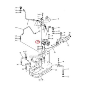 Relief Valve 144-49-16101 for Komatsu Dozer D75S-3 D60PL-8 D60P-8 D60F-8 D60F-8A D60A-8 D65P-7