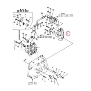 Buy Ripper Valve 701-32-27001 for Komatsu Dozer D85A-18 D80A-18 D80E-18 D80P-18 D85P-18 D85E-18