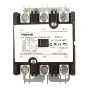 SA-3P-40A-240V Coil Definite Purpose Contactor 3 Poles 40 Amp 240V AC online