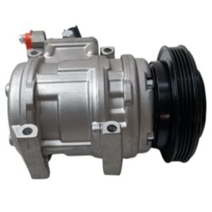 Buy Sanden 10PA15C A/C Compressor 2208-6013B for Doosan Loader DL200 DL220 DL250 MEGA160 MEGA200-V Excavator DX140LC S150LC-7B SOLAR130LC-V
