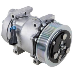 Sanden 7H15 A/C Compressor 4493 with PV8 Clutch for Volvo Truck VHD VNL VNM VNX online