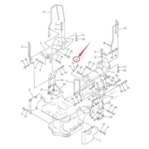 Seal 423-33-11411 for Komatsu WA350-1 WA380-1 Wheel Loader online