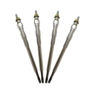 Set of 4 Glow Plug 1J705-65510 for Kubota Engine V2607 Excavator KX057-4  KX057-5 U55-4 U55-5 online
