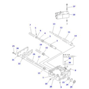 Buy Soleniod Valve DC71G3010000 for Komatsu Forklift FG20-12 FG20-14 FD20-12 FD20-14 FG30-12 FG30-14 FD30-12 FD30-14