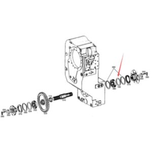 Buy Spacer Shim 0769120338 for ZF Transmission Gearbox 4WG180 4WG200 SDLG Wheel Loader LG958L