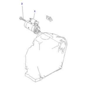 12V 8T 0.8KW Starter Motor YM114362-77010 for Komatsu 1D75-1A 1D75-1B 1D84-1A 1D84-1B 1D84-1C