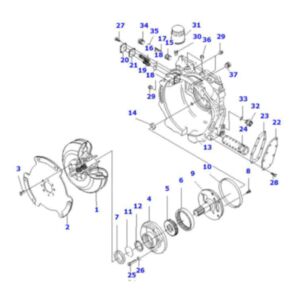 Buy Tqrque Converter Kit 30B-13-05010 for Komatsu Forklift FD10-18-20 FD20/25-16 FD30-16 FD30H-17 FG30-16