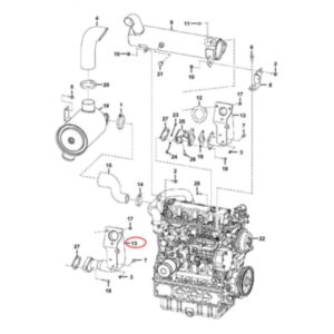 Buy Tube Exhaust 7102368 6729803 for Bobcat Compact Track Loader T250