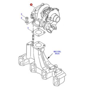 Buy Turbo RHB5 Turbocharger YM123910-18010 for Komatsu Backhoe Loader WB97S-2 WB93R-2 WB97R-2 WB150PS-2 WB150-2 WB150-2N